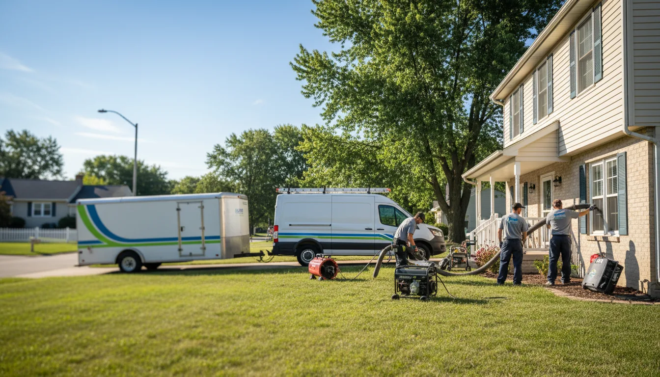 Flooded Basement Restoration And Cleanup With Repair in Washburn, MO near me